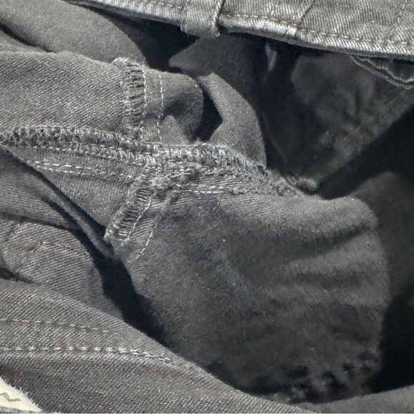 Nili Lotan Cropped Military Carbon Black Cotton Blend Zipper Pants Size 6 - Picture 13 of 16